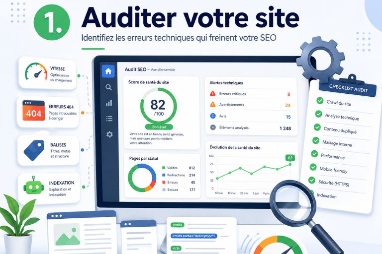 audit technique de site avec semrush